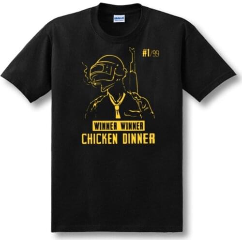 New Crew Neck T Shirt Pubg Playerunknowns Battlegrounds 100% Cotton High Quality Clothing Tees Teenage Short Sleeve T-Shirt
