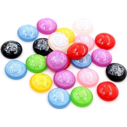 New New New! 12mm 18mm Mix AB Colors Style Flat back Resin Cabochons Fit 12/18mm Cameo Base Cabochons