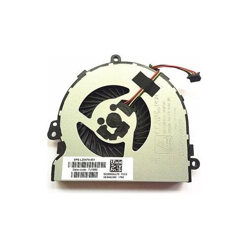 New Original Laptop CPU Cooling Fan For HP 250 255 256/G7 15-DA DB DR DX L20474-001