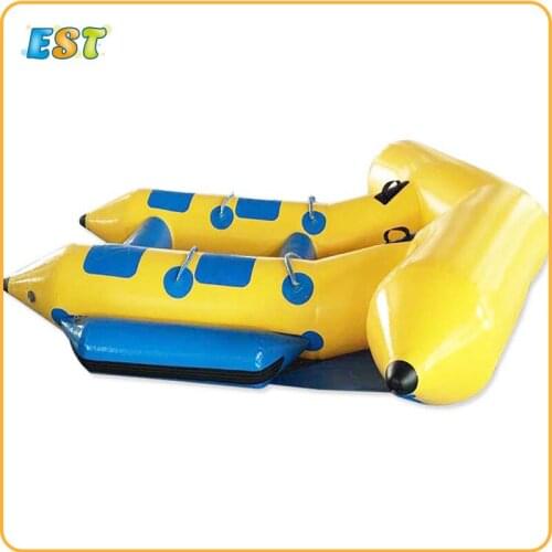 Factory price towable inflatable flyfish water boat inflatable fly fish boat with free shipping