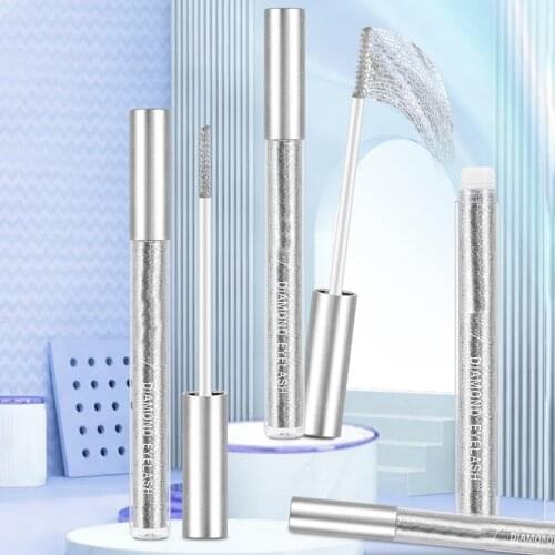 Mascara Quick-drying Waterproof Sweat-proof Is Not Blooming Mascara Curled lengthening Eyelashes Makeup Cosmetics
