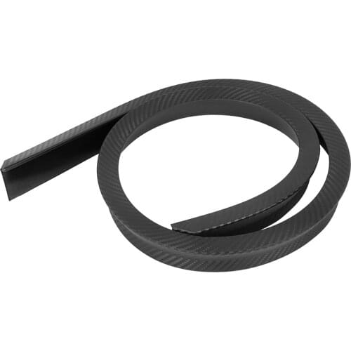 Uxcell Universal Carbon Fiber Pattern Wheel Eyebrow Wheel Brow Mudguard Protector Cover