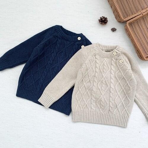 Winter Boys Sweater Cozy Warm Long Sleeve Little Kids Knit Pullovers for Toddler Girls Clothing Children Coat Outwear Christmas