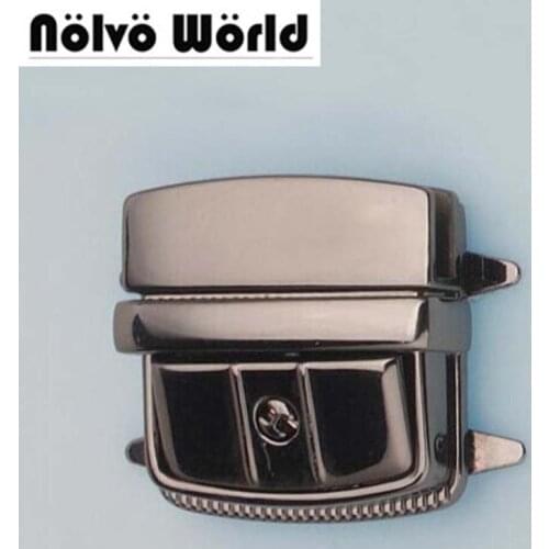 10pcs 5 colors Gunmetal 42*43mm rv cabinet high security mortise locks accessory lock briefcase