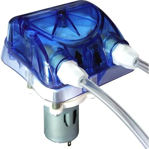 100ml/min, 4 rollers, 24Vdc Honlite Peristaltic Pump with Exchangeable Pump Head and PharMed BPT Peristaltic Tube