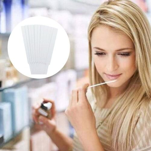 100 Pcs Perfume Test Paper Strips for Testing Fragrance Aromatherapy Essential Oils 130 x 12mm Perfume Test Tester Paper Strips