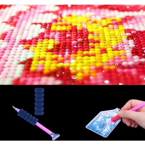 20Pcs/Set DIY 5D Diamond Painting Glue Clay Embroidery Cross Stitch Tool 2x3cm