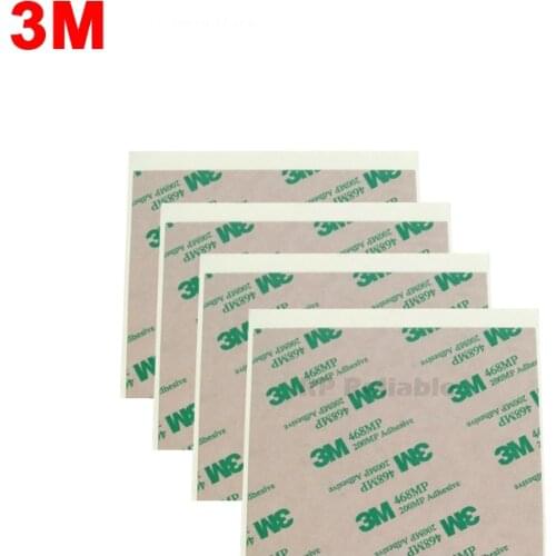 80mm*100mm 3M 468MP Two Sides Sticker for Keyboard Rubber, Foam Phone Panel Thermal Pad ,High Temperature Resist