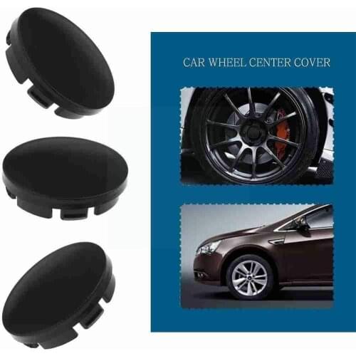 4pcs/Set Car 56mm Wheel Center Hub Caps Universal ABS Tire Rim Vehicle Protector Accessories Cap Cover Decorations Tyre Aut H1C4