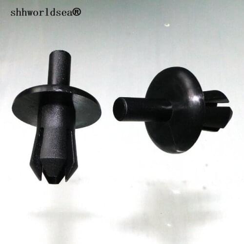 Shhworldsea 100pcs auto clip and fasteners Push Type Retainer for GM 90450482,1104882