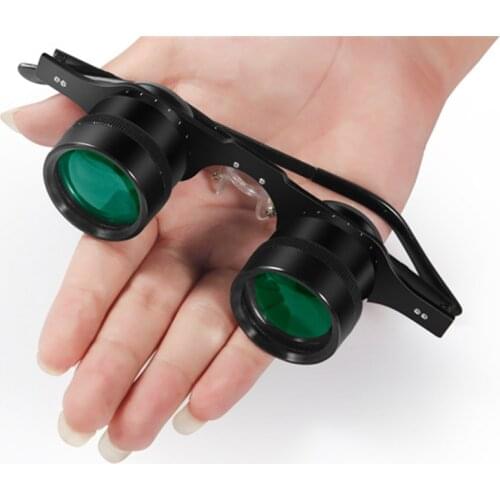 BIJIA10x34 Genuine 10x Glasses Telescope Fishing Telescope Ultralight Green Film Low Light Level Night Vision