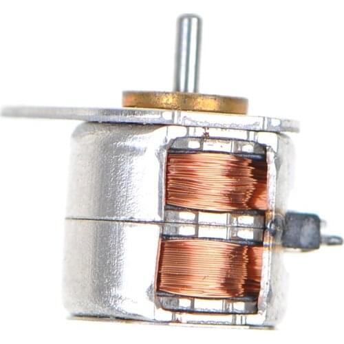 DIY Micro 2-Phase 4-Wire Stepper Motor 6.5*6MM Micro Mini Stepper Motor With Rod Accessories