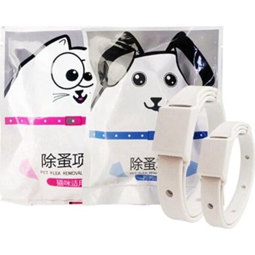 Pet Dog Cat Collar Anti Flea Ticks Mosquitoes Outdoor Adjustable Pet Collar 8 Months Long-term Protection Cat Accessories Hot