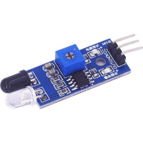 Smart Car Infrared Obstacle Avoidance Sensor Module Photoelectric Reflection Infrared Tracking Photoelectric Switch Module