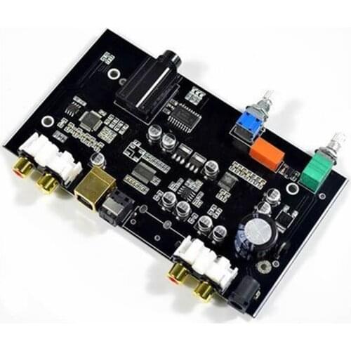 Optical fiber USB decoder board HiFi PCM5100 USB DAC decoder board FARDUINO, optical fiber input supports up to 96KHZ