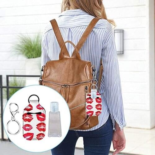 Portable Traveling Refillable Bottle Silicone Hand Sanitizer Perfume Holder Mini Empty Bottle Bath And Body Works 30ml