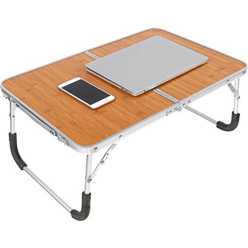 Aluminum Alloy Computer Desk Rack Folding Laptop Stand Holder Adjustable Table Study Table Desk for Bed Sofa Tea Table Stand