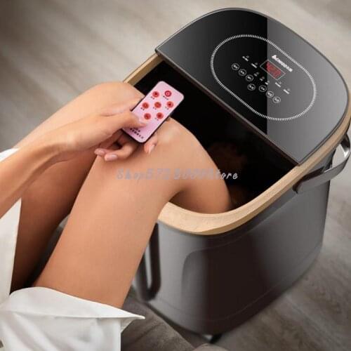 Zu Bathtub Full Automatic Foot Washing Electric Massage Heating Foot Soaking Basin Household Deep Bucket Over Leg Over Kne
