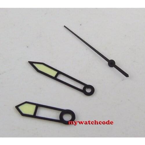 Black edge SUPER LUME green watch hands for Miyota 8205 8215 DG2813 movment