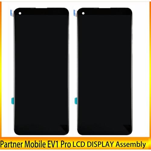 100% Original Working Glass Panel LCD Display Touch Screen Digitizer Assembly Sensor For Partner Mobile EV1 Pro Pantalla