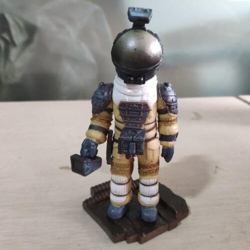 12cm Alien VS Predator AVP Capsule Q Kane Nostromo Ship Space Suit with Stand Figure Doll Toy