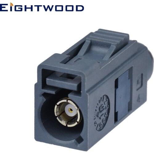 Eightwood Car Remote Control Keyless Entry Fakra Code G Grey/7031 Jack Female Crimp RF Connector Adapter for RG58 LMR195 Cable