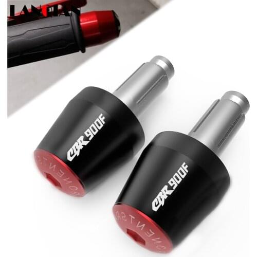 CNC Billet Aluminum Motorbike HBAR END CAP Handle Bar Cap End Plugs For Honda CBR900 1992 1993 1994 1995 1996 1997 1998
