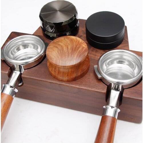 Barista Powder Coffee Espresso Latte 58.35mm 304 Stainless steel stepless adjustment coffee powder dispenser tamper distributor