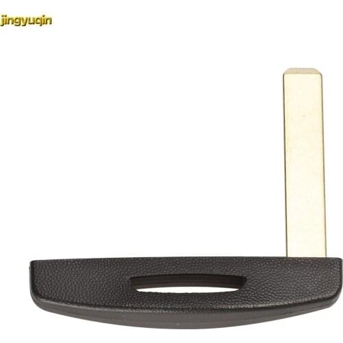 Jingyuqin 100pcs Smart Card Insert Remote Small Car Key Blade For Renault Megane Laguna Koleos Scenic Uncut Emergency Blank