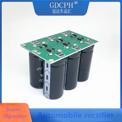 Super Farad Capacitors 6PCS 2.7V 120F Super Capacitor with Protection Board Double Rows 16V 20F Ultracapacitor for Car Whosale