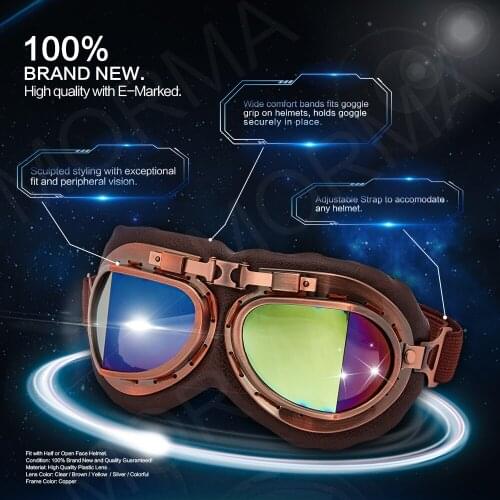 Motorcycle helmet Biker Glasses moto masque mask sunglasses for motocross KTM Eye Glasses motorbike off road vintage ATV bike