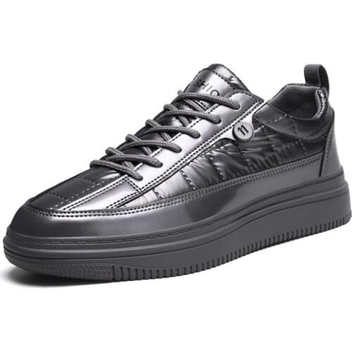 Shoes Men Sneakers Tenis Masculino Breathable Leather High Top Sneakers Non-slip Men Tennis Shoes Platform Gym Shoes Zapatillas