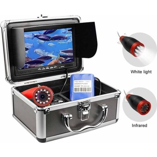 Underwater Fishing Camera Set 7 Inch 1200TVL 4500MA 1280*720PX HD Night Vision Camera For Fish Finder For Outdoor Fishing