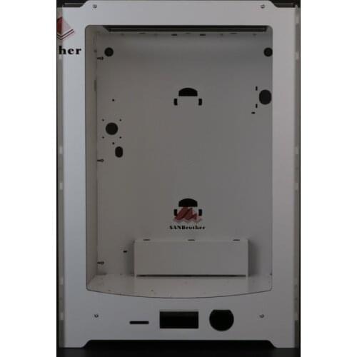 3D Printer Frame Aluminium-plastic Acrylic Box Shell Compatible With Ultimaker Um2+ Extended Case Shell 2 Hanging Filament Holes