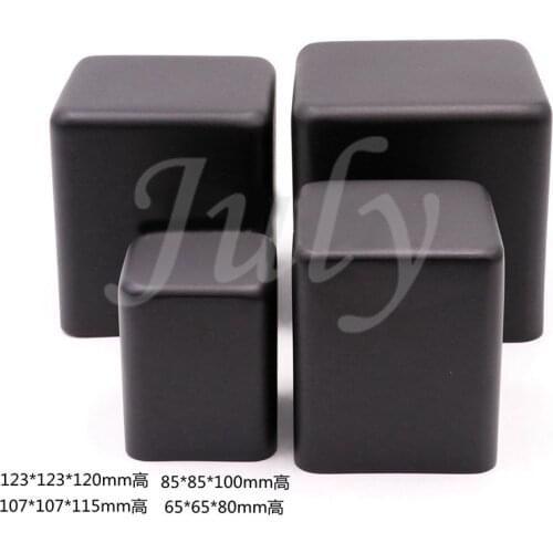 Stretching transformer shielding cover, power amplifier case cow cover 123*123*120mm tube amplifier housing isolation cover