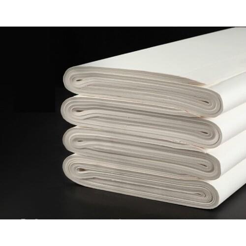 Painting Rice Paper 100sheets Papel Arroz Beginner Calligraphy Painting Practice Xuan Paper Chinese Raw Half Ripe Xuan Paper