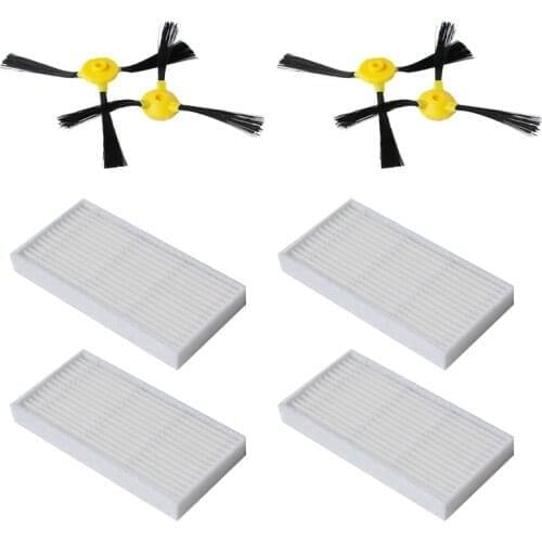 Robot vacuum cleaner side brush hepa filter for Liectroux B2005PLUS B6009 robot vacuum cleaner spare parts replacement