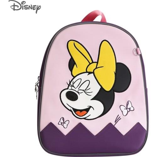 New Disney Cartoon Toddler Anti Lost Backpack Wrist Link Kids Safety Walking Strap Leashes Bag Children Girl Boy Schoolbag