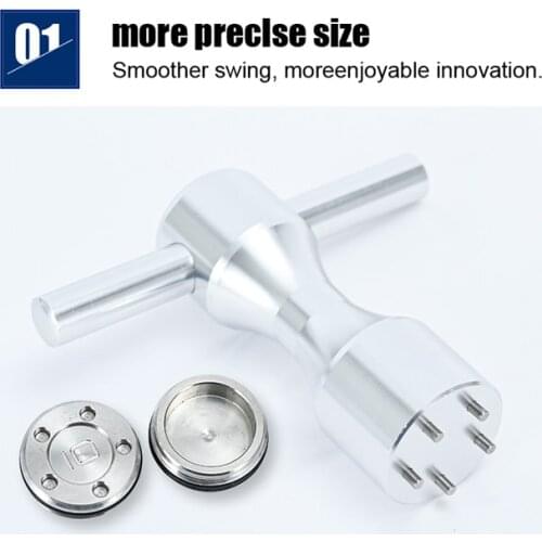 Silver Golf Weights Golf Wrench Set 5g 10g 15g 20g 25g 30g 35g 40g Weights Screw Wrench Tool