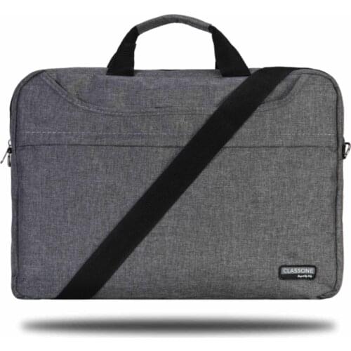 15,6 inch Compatible Gray Laptop Notebook Handbag
