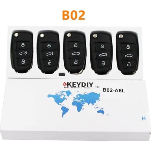 Standare universal KD remote key B02 for KD300 and KD900 URG200 to produce any model remote 3 button for keidiy
