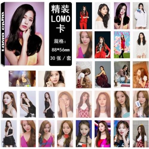 30pcs/set Kpop TWICE Ziyu single Photocard set FANCY YOU new album HD good quality Photo card twice kpop fans collection