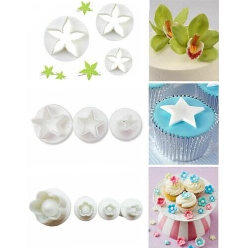 33PCS Fondant Cake Decorating Sugarcraft Bakeware Tools Mold Mould Cookies