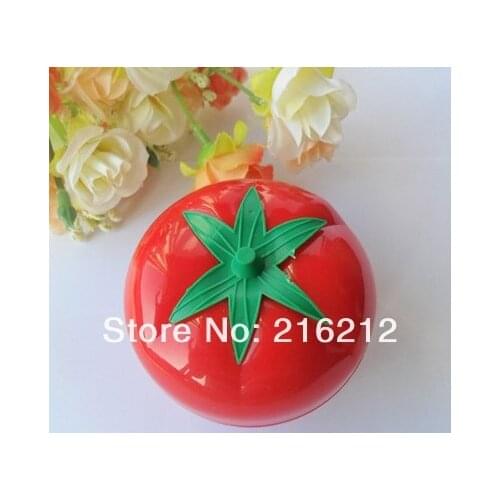 60 pcs Red tomato Kitchen cooking time alarm 60 minutes mechanical style family