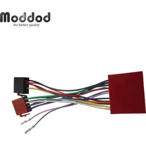 For Mazda 2001+ ISO Wiring Harness Adaptor Stereo Wire Cable Aftermarket Car ISO Radio Plug Adapter Connector