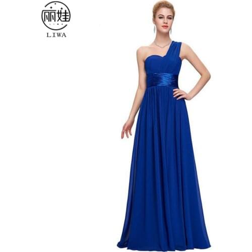 AINIAINI Womens One Shoulder Evening Dresses