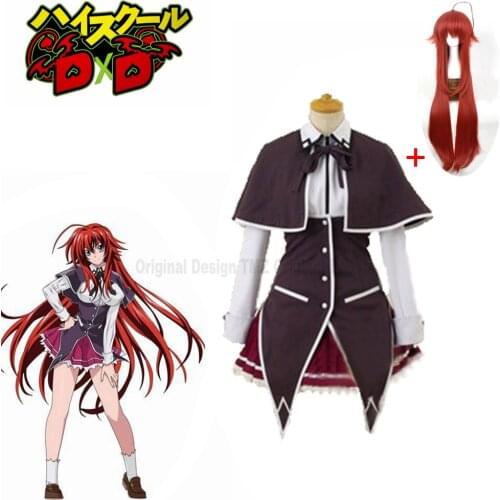 Anime High School Dxd Rias Gremory Cosplay Kostuum Anime Rias Cosplay Halloween Party Costume