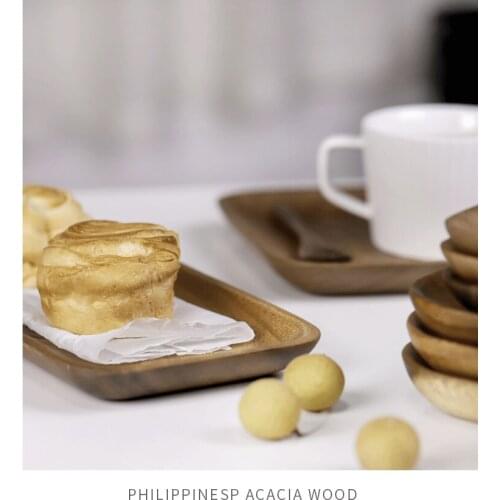 Musowood Acacia wood plate