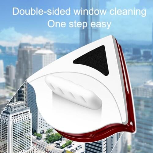 Double Side Magnetic Window Cleaner Brush Home Cleaning Tool For Washing Windows Glass Cleaning Magnet Glasses Cleaner