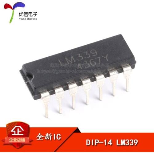 Line voltage comparator LM339 precision four DIP-14
